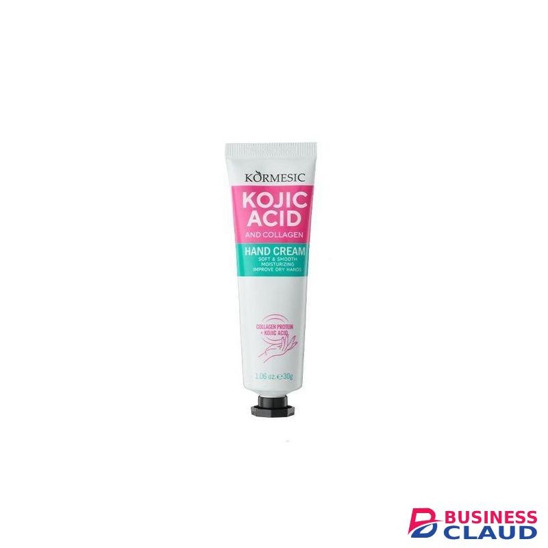 KORMESIC Kojic Acid and Collagen hand cream Softens smoothens improves dry hands