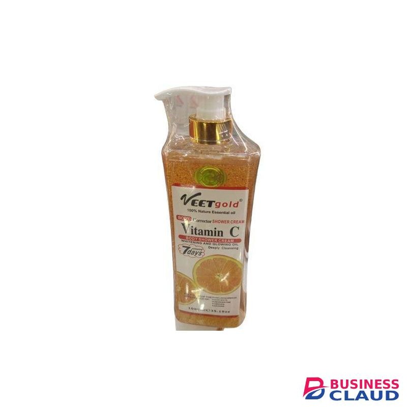 VEET GOLD Vitamin c Super Whitening Shower Cream -1000ml