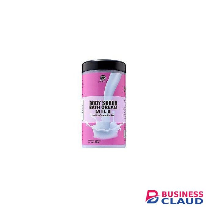 Porntharp Body Scrub Bath Cream Milk.