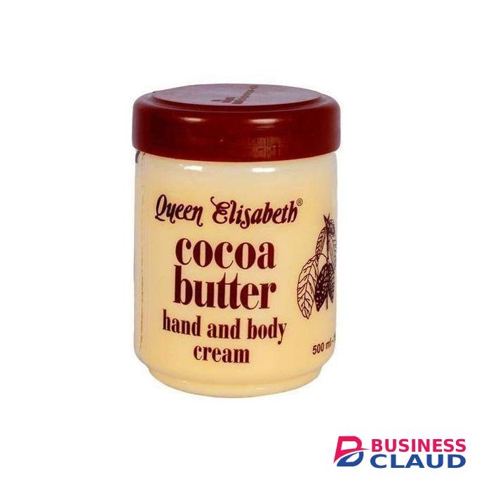 Queen Elizabeth Cocoa Butter Hand & Body Cream 500ml