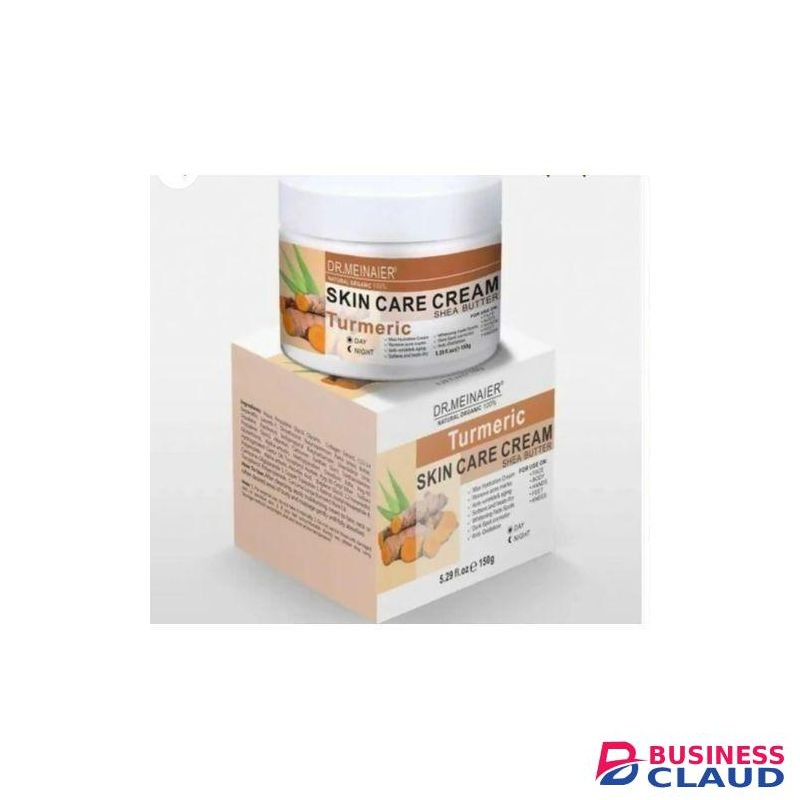 DR MEINAIER TURMERIC & SHEA BUTTER Skin Care Face, Hand, Body, Knee & Feet Cream