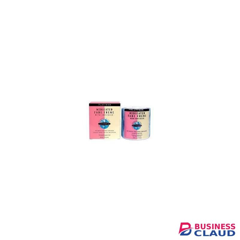 Clear Essence Platinum Medicated Fade Creme With Sunscreen.