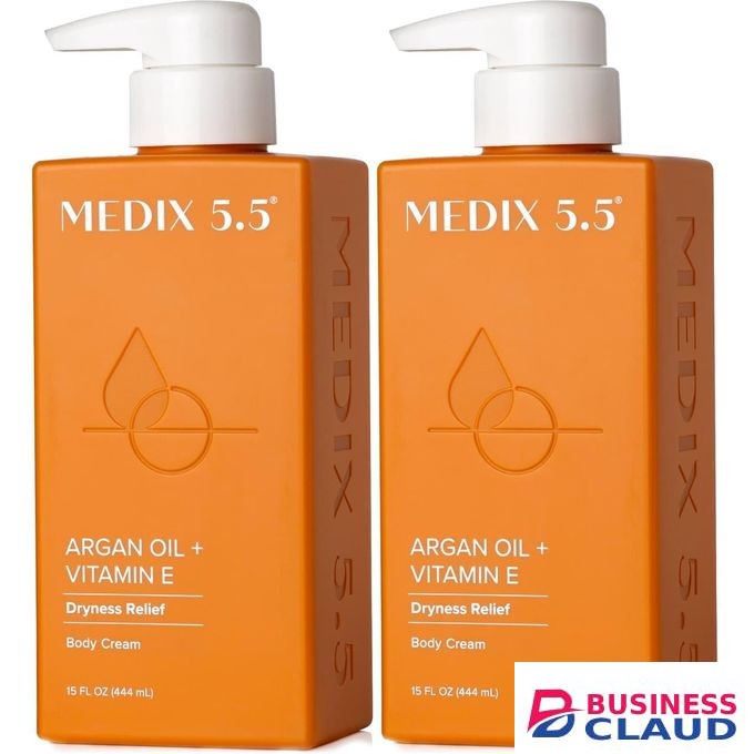 Medix 5.5 Argan Oil + Vitamin E Dryness Relief Body Cream