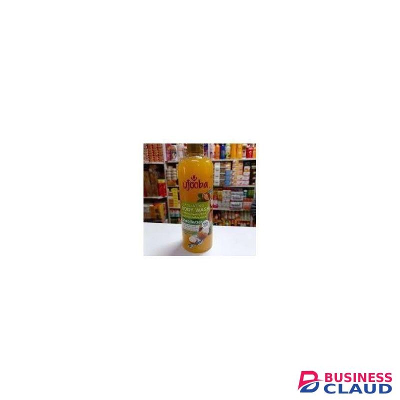 Ujooba Exfoliating body wash shea butter-500ml.