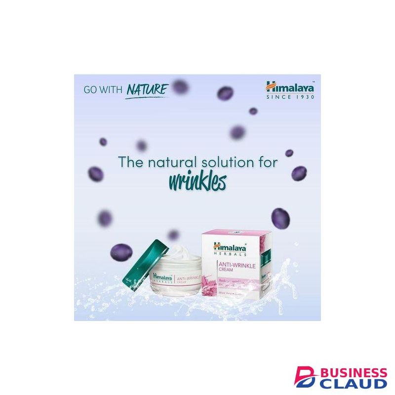 Natural Himalaya Anti wrinkle cream reduces Wrinkles,Fine lines and Skin roughness