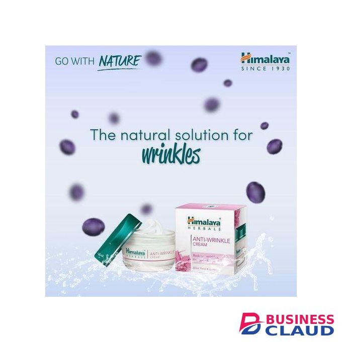 Natural Himalaya Anti wrinkle cream reduces Wrinkles,Fine lines and Skin roughness