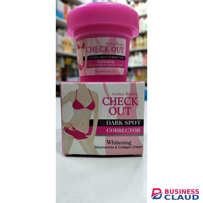 Aichun Beauty Check Out Dark Spot Corrector Whitening Niacinamide & Collagen Cream-50ml