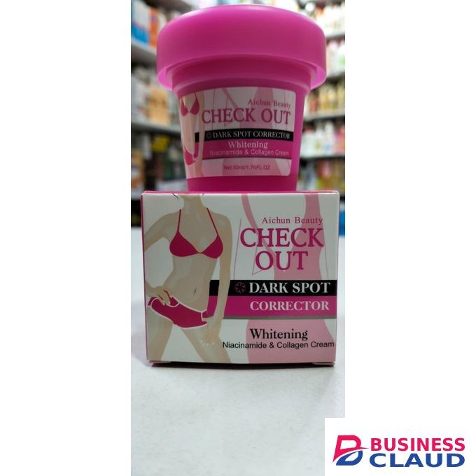 Aichun Beauty Check Out Dark Spot Corrector Whitening Niacinamide & Collagen Cream-50ml