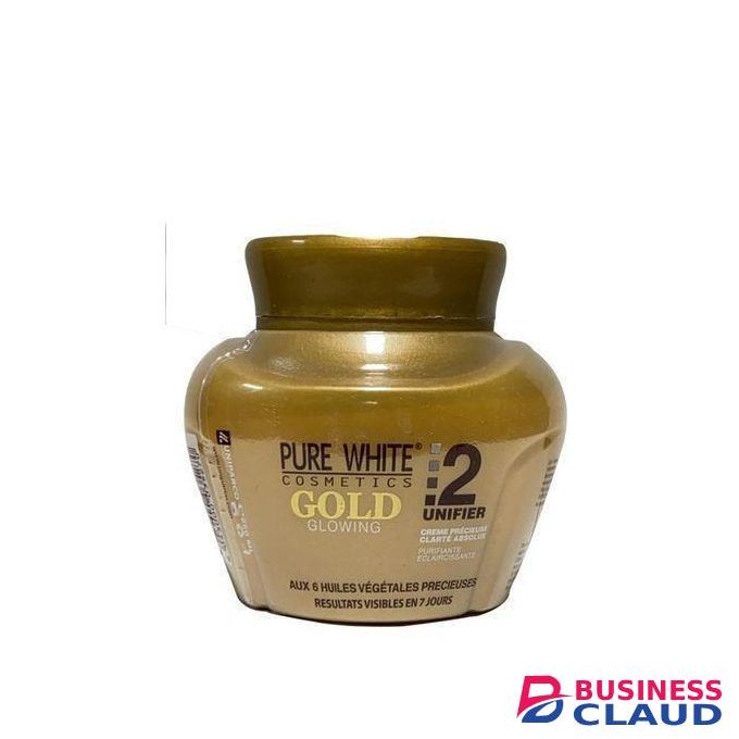 Pure White Gold Glowing 2 unifier cream