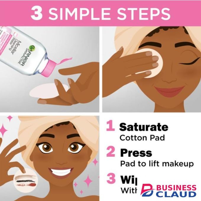 Garnier Skin Active Micellar Cleansing Water 3 in 1 for Sensitive Skin, Cleanses, Soothes and removes make up, 400ml
