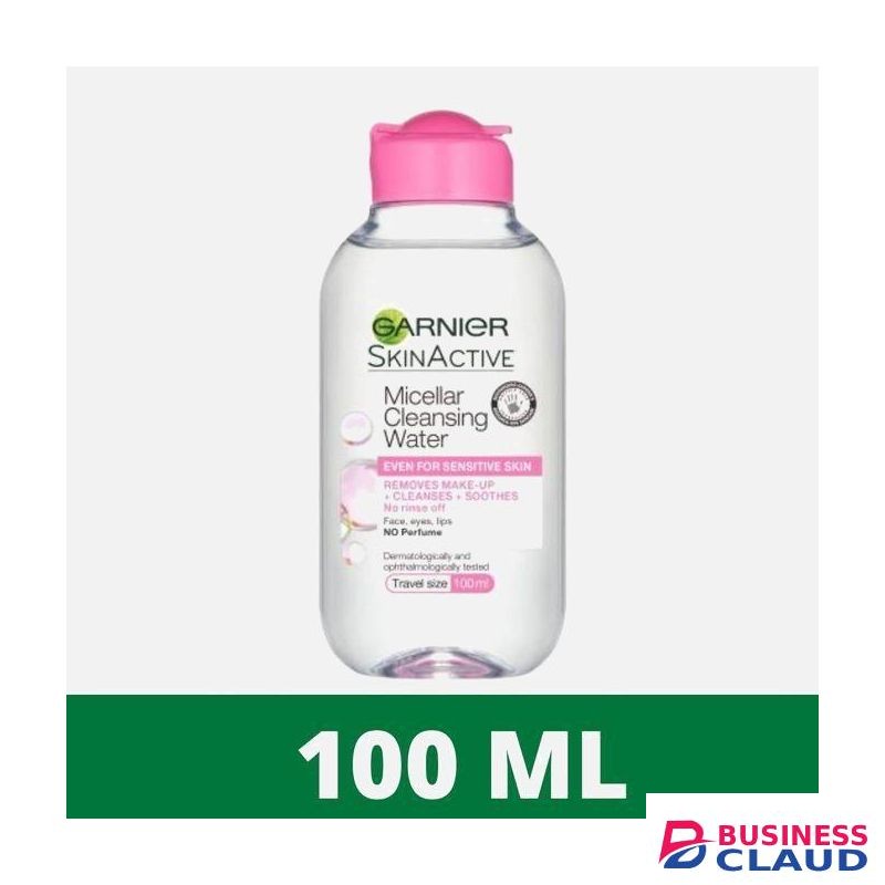 Garnier Skin Active Micellar Cleansing Water 3 In 1 For Sensitive Skin Cleanses, Soothes And Removes Make Up - 100ml
