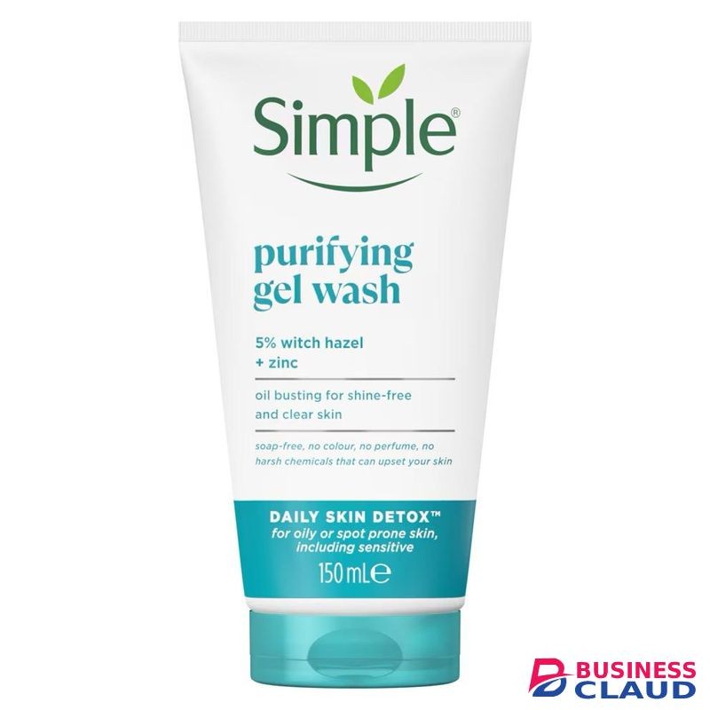 Simple Daily Skin Detox Purifying Facial Wash 150ml
