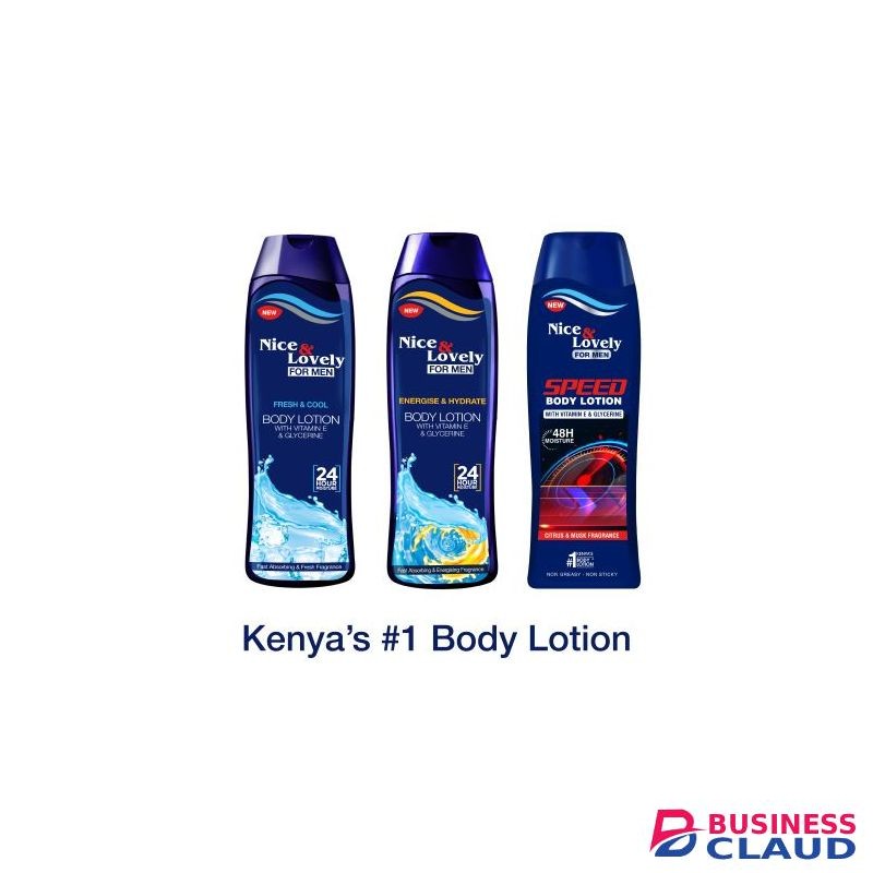 Nice & Lovely Men Fresh & Cool Body Lotion 200ml