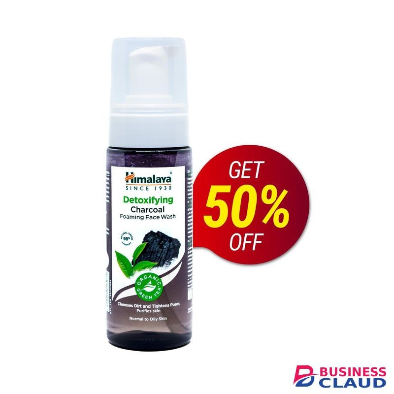 Himalaya Detox Charcoal Foaming Face Wash 150ml