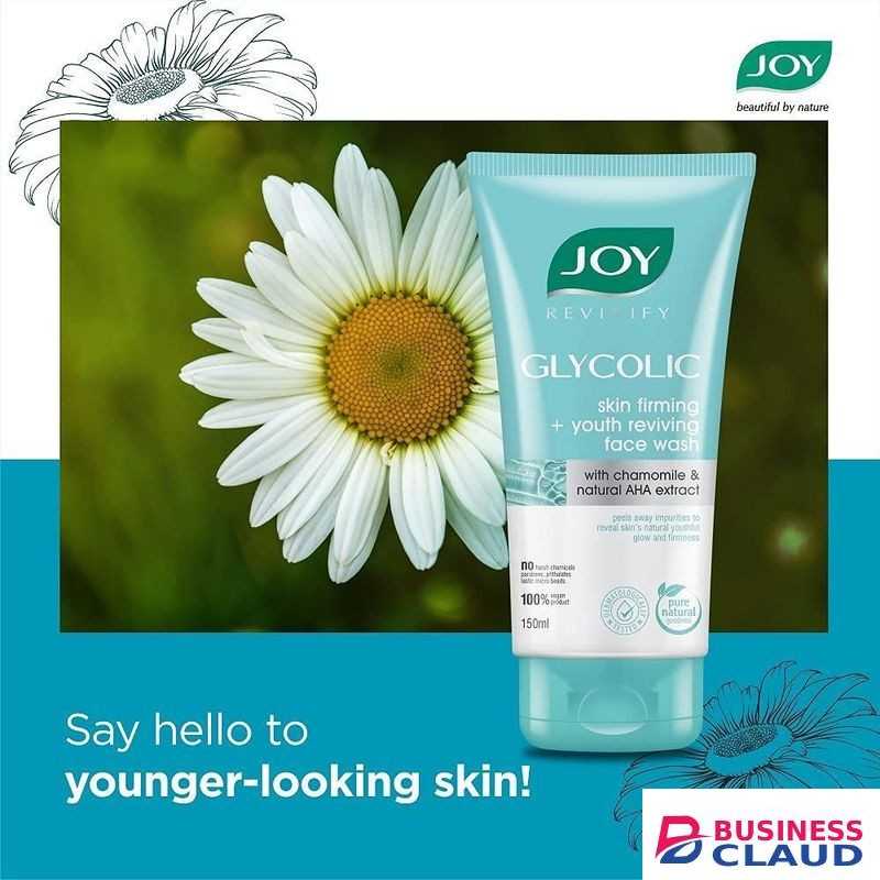 JOY REVIVIFY Glycolic Acid Skin Firming Face Wash