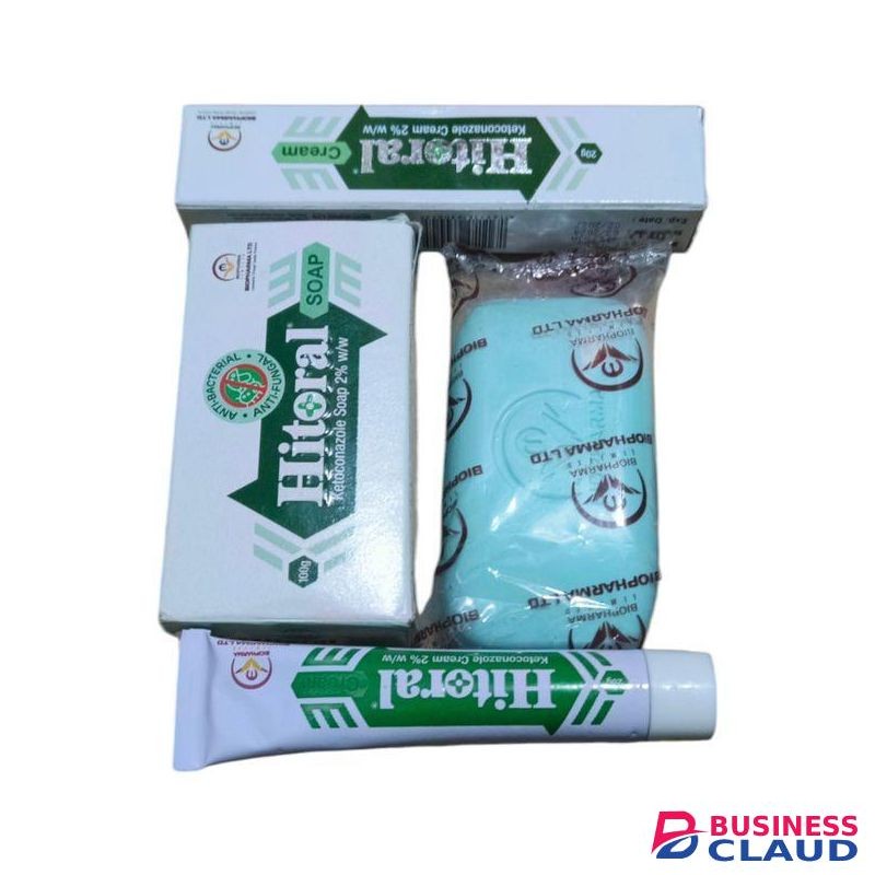 Hitoral Ketoconazole Cream + Anti-Bacterial Ketoconazole Soap