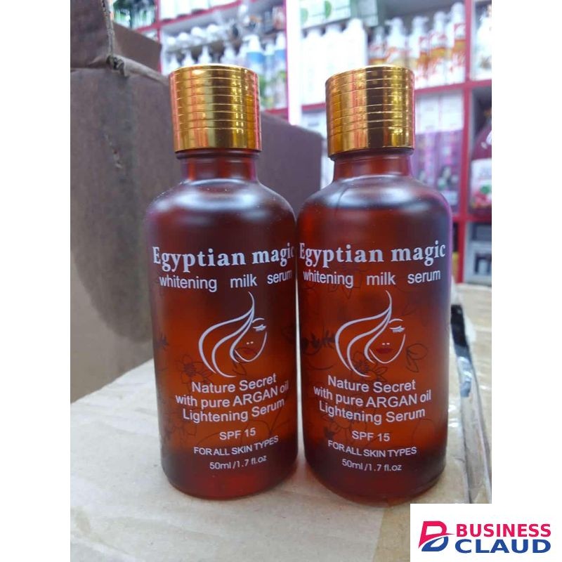 Egyptian Magic Whitening And Lightening Milk Serum -Nature Secret Argan oil -50ml