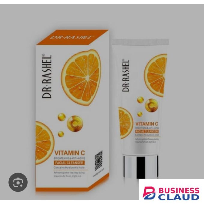 DR RASHEL Vitamin C Facial Cleanser for Brightening And Anti-aging