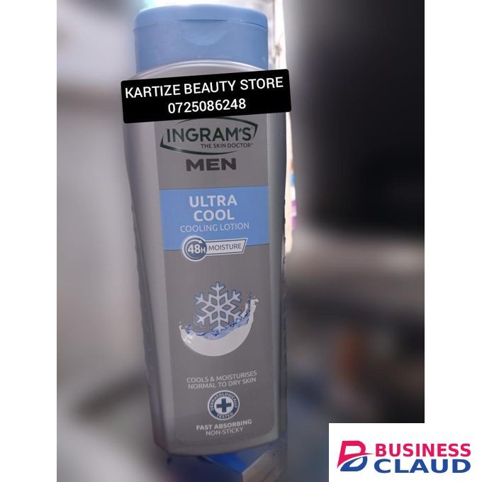 Ingram's Men Ultra cool cooling lotion 48hr moisture