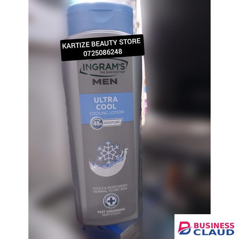 Ingram's Men Ultra cool cooling lotion 48hr moisture