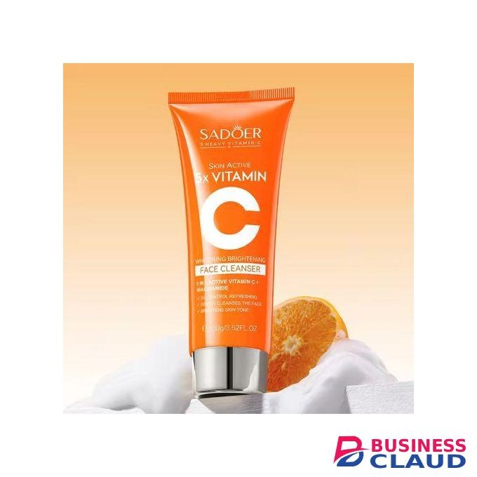 SADOER Skin Active 5× Vitamin C Face Cleanser 100g
