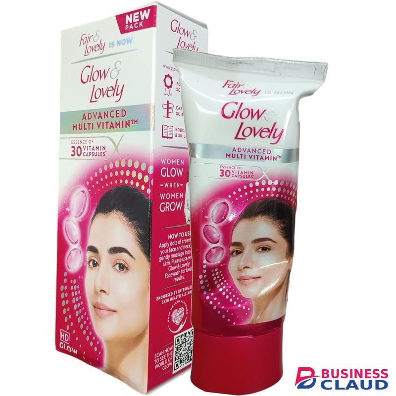 Fair & Lovely Glow & Lovely Face Cream HD Glow With 30 Essential Vitamin Capsuľes