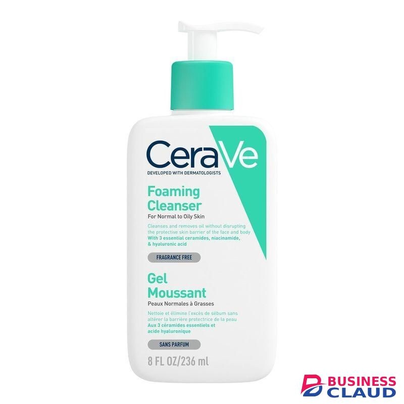 CeraV Foaming Cleanser for Normal to Oily Skin