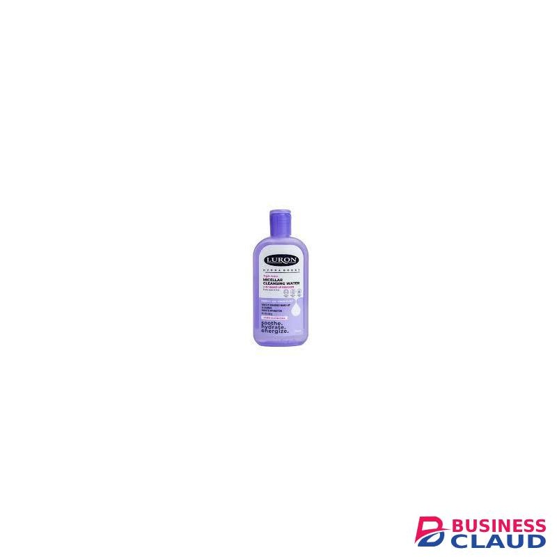 Luron Micellar Cleansing Water 3 In 1 Makeup Remover Face, Eyes & Lips 210ml