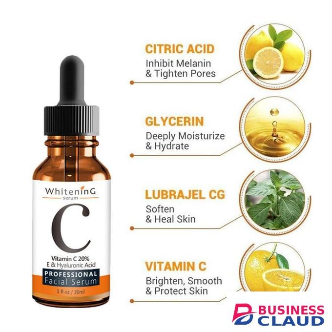 MOOYAM Vitamin C&E, Hyaluronic Acid facial serum