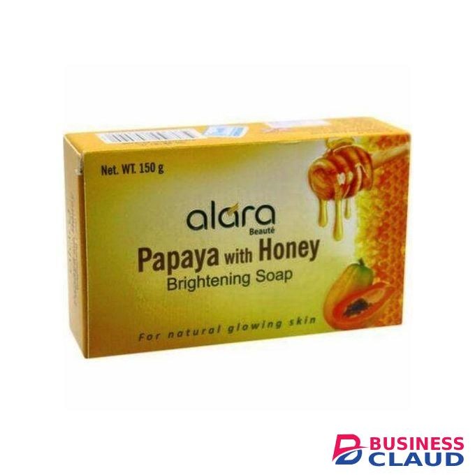 Alara PAPAYA with HONEY Brightening Soap