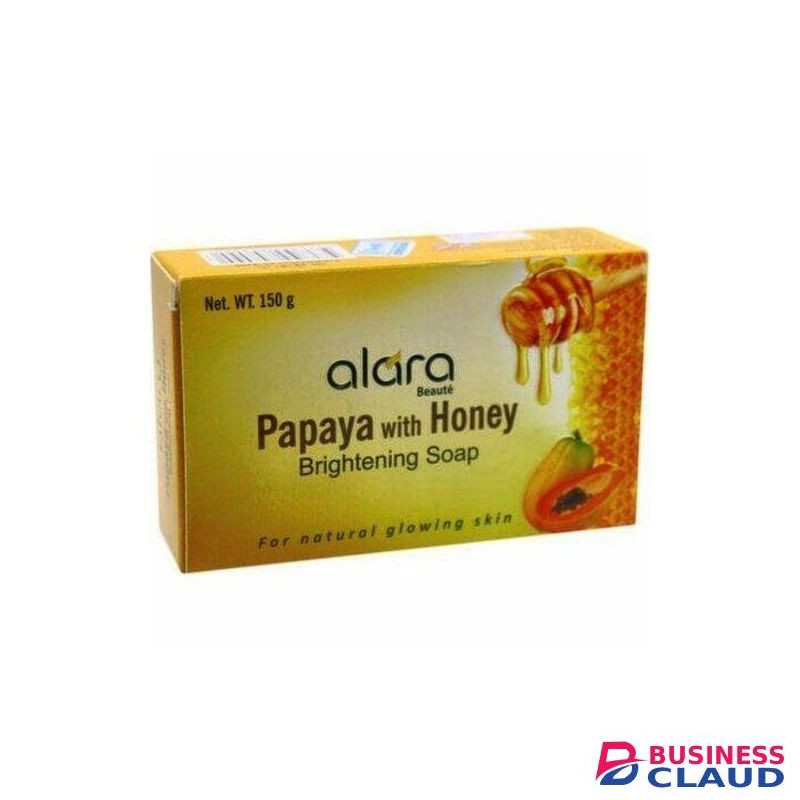 Alara PAPAYA with HONEY Brightening Soap