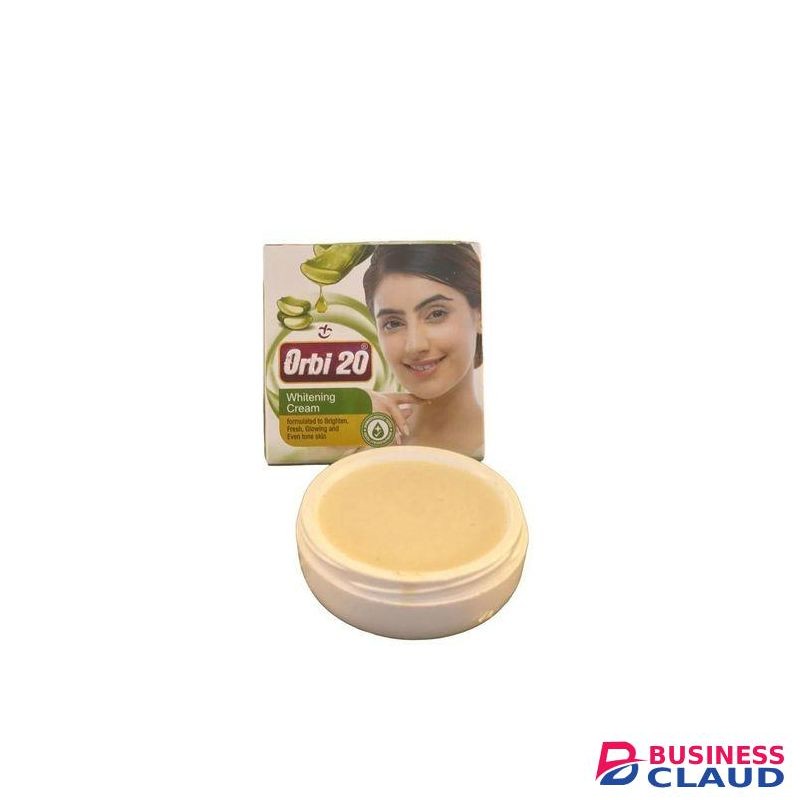 Orbi 20 Anti-marks Moisturizing Lightening Face Cream with Aloe Vera Extract.