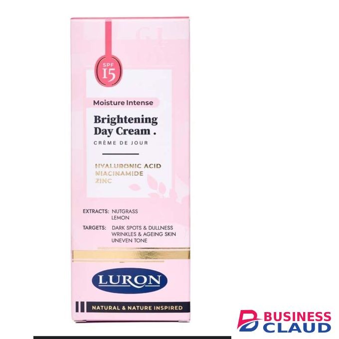 Luron Brightening Day Cream With Hyaluronic Acid &niacinamide Zinc