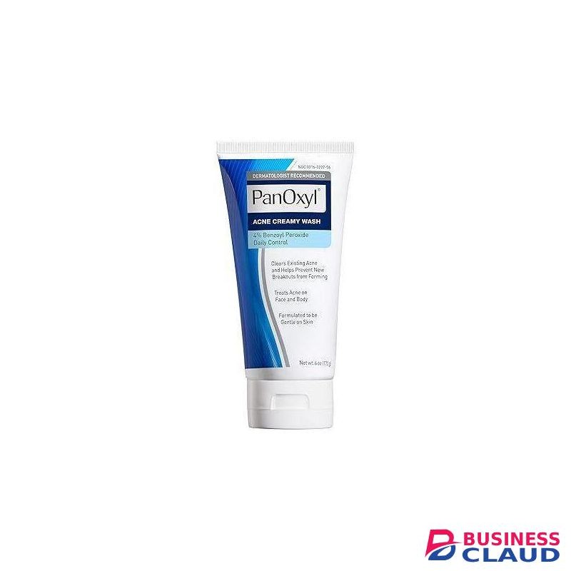PanOxyl Acne Creamy Wash Benzoyl Peroxide 4% Daily Control -
