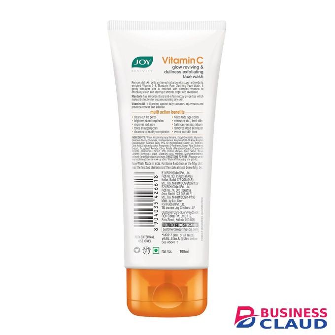 JOY REVIVIFY Vitamin C Glow Reviving Gel Face Wash