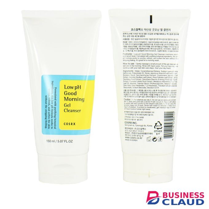 Cosrx [Made In Korea] Low-pH Good Morning Gel Cleanser