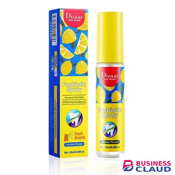 Disaar Oral Health Probiotic Spray in Lemon Flavor