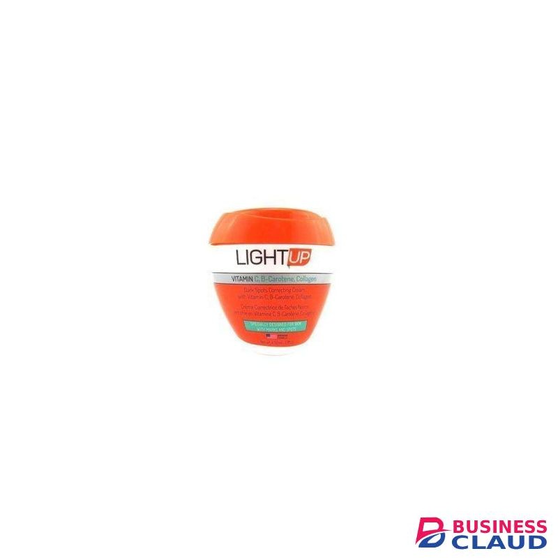 Light up action dark spots remover cream