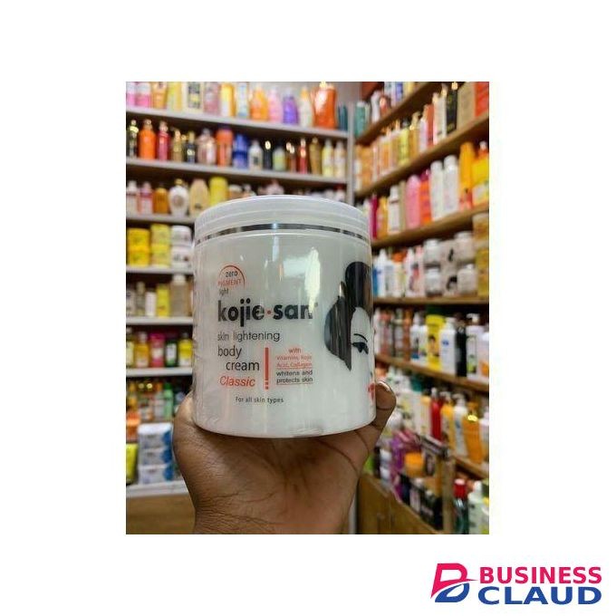 Kojie San Creamy Skin Lightening Body Cream Lightens Dark Spots, Hydrates, Rejuvenates, Improves Texture, And Evens Skin Tone For Radiant Skin