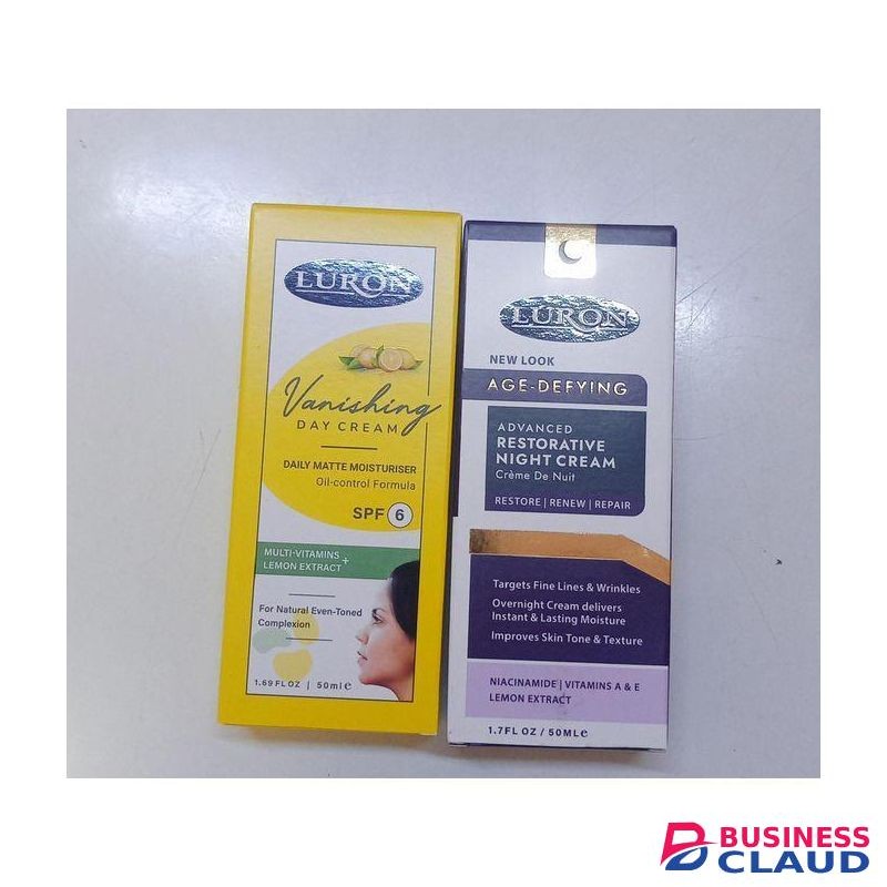 Luron Vanishing Day Cream SPF 6 And Advanced Restorative Night Cream