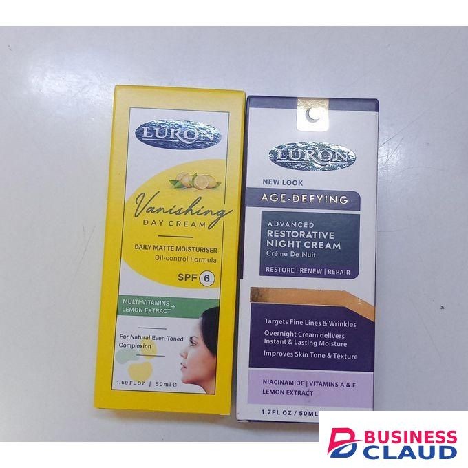 Luron Vanishing Day Cream SPF 6 And Advanced Restorative Night Cream