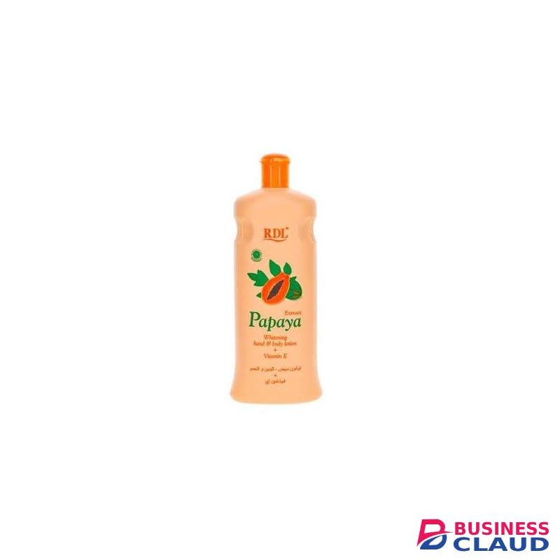 Rdl Papaya Whitening Hand And Body Lotion -600ml