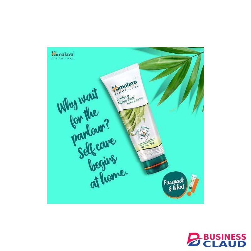 Himalaya Purifying Neem Pack With Neem Turmeric Fuller's Earth jm