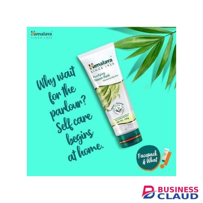Himalaya Purifying Neem Pack With Neem Turmeric Fuller's Earth jm