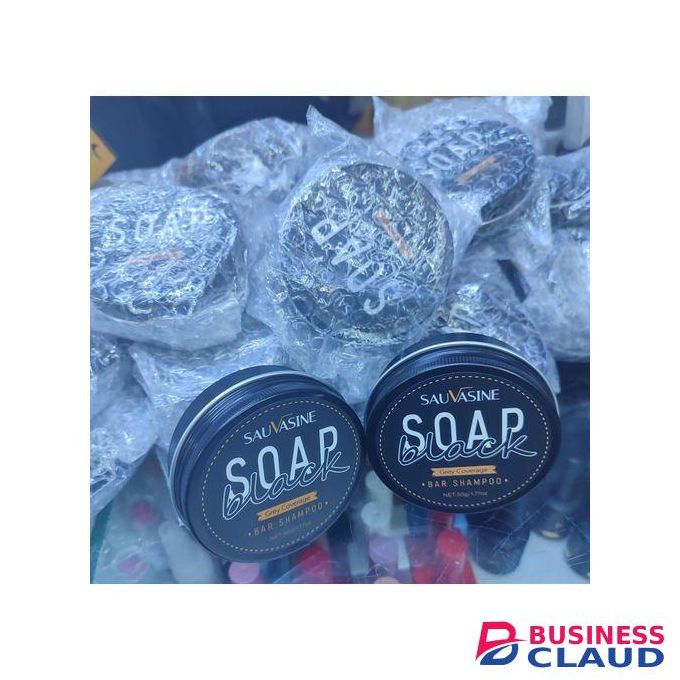Sauvasine Black Soap Bar Shampoo