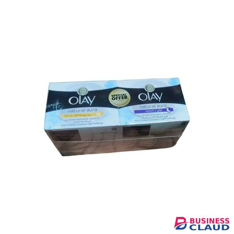 Olay Natural Aura Day + Night Creams cf