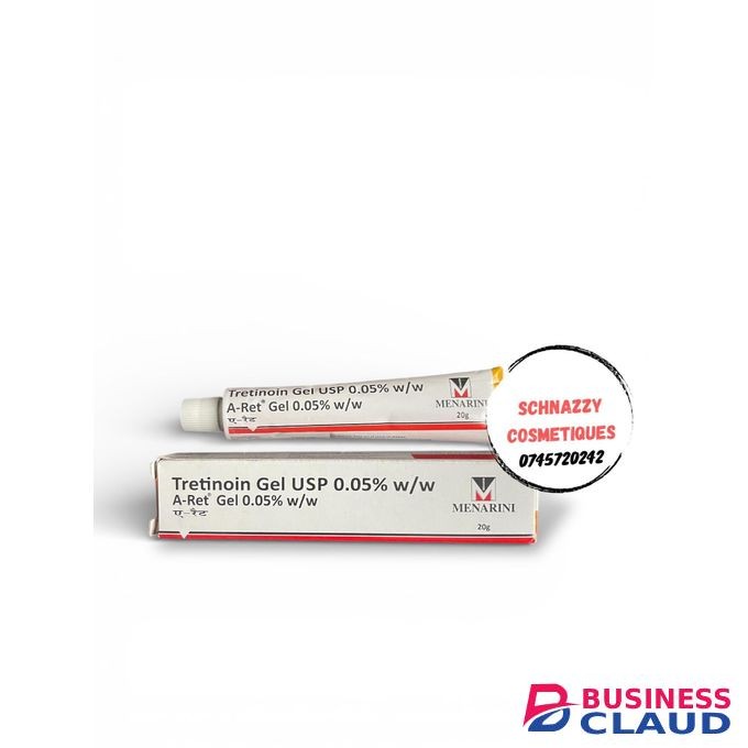 A-RET Tretinoin Gel (0.025% 0.05% 0.1% w/w) - Melasma Skin Aging Fine Lines Cell Renewal & Turnover Collagen Production