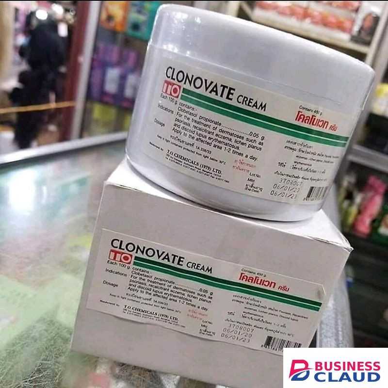 Body Essence Clonovate Skin Treatment Cream Psoriasis Eczema Burns Spots Blemishes