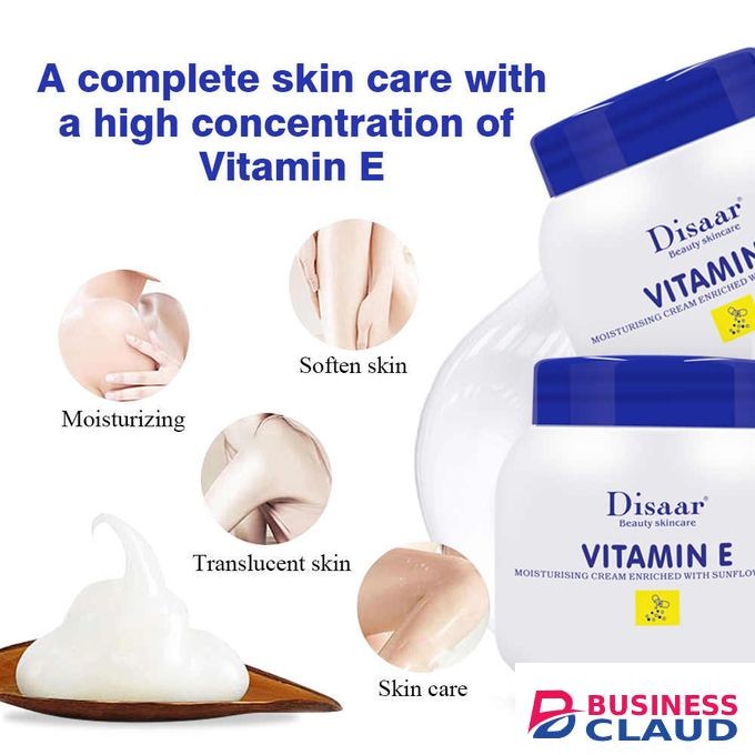 Disaar Vitamin E Skin Care Cream With Sunflower Oil, 200ml