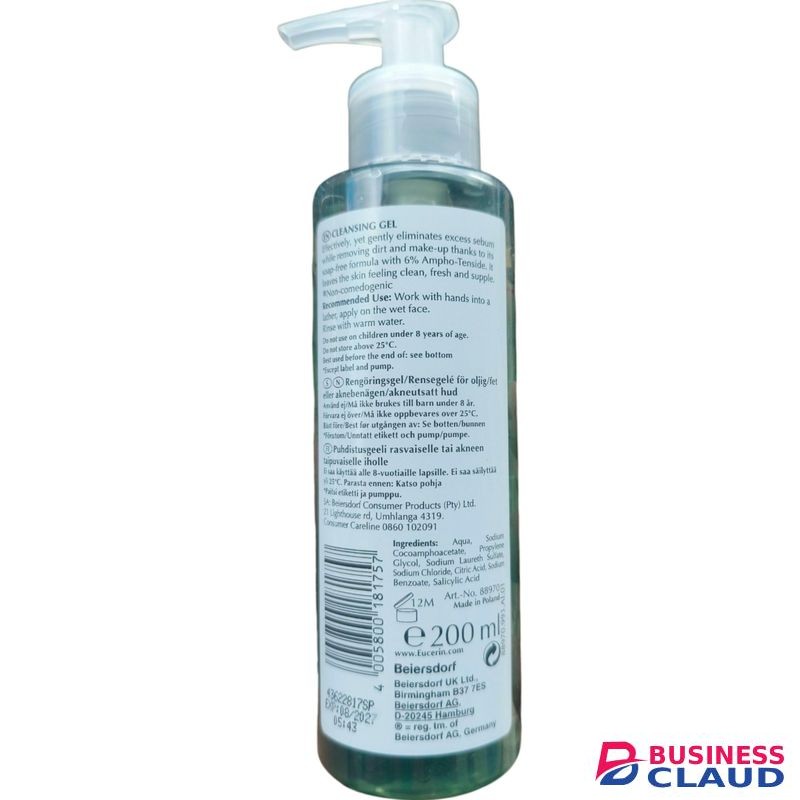 Eucerin Dermo Purifyer Oil Control Cleansing Gel